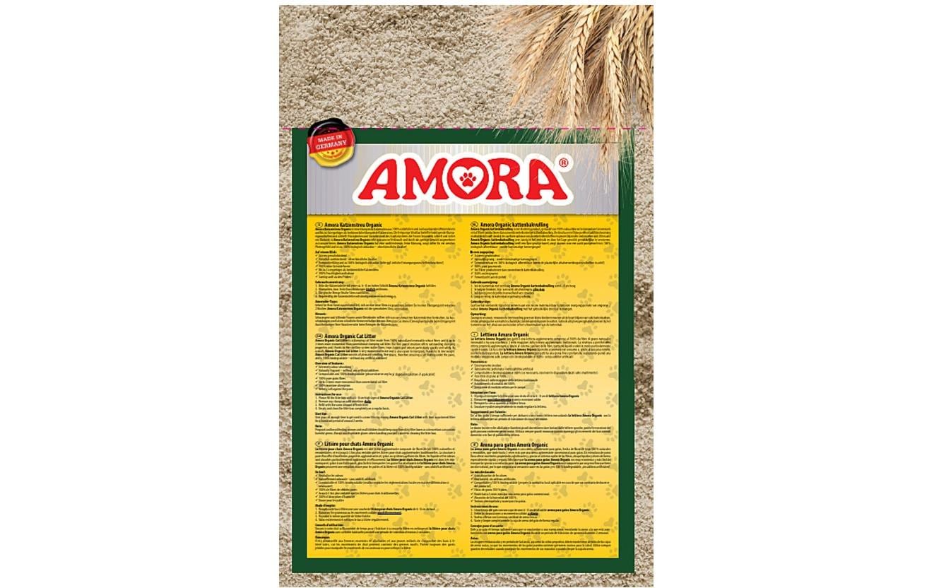 AMORA Katzenstreu Organic, 8 l AMORA Katzenstreu Organic, 8 l