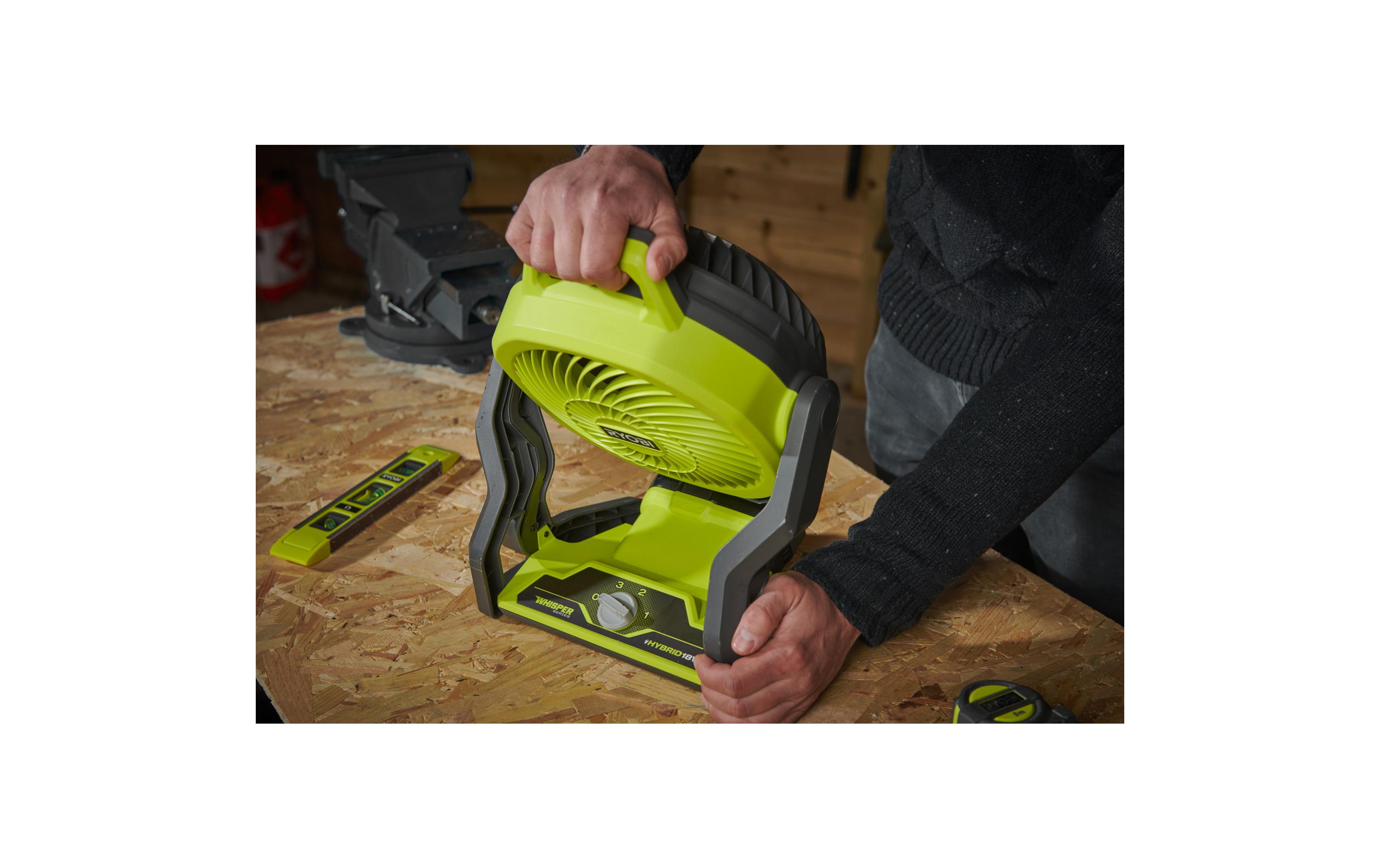 RYOBI Bodenventilator RF18-0, 18 V, Solo, ohne Akku