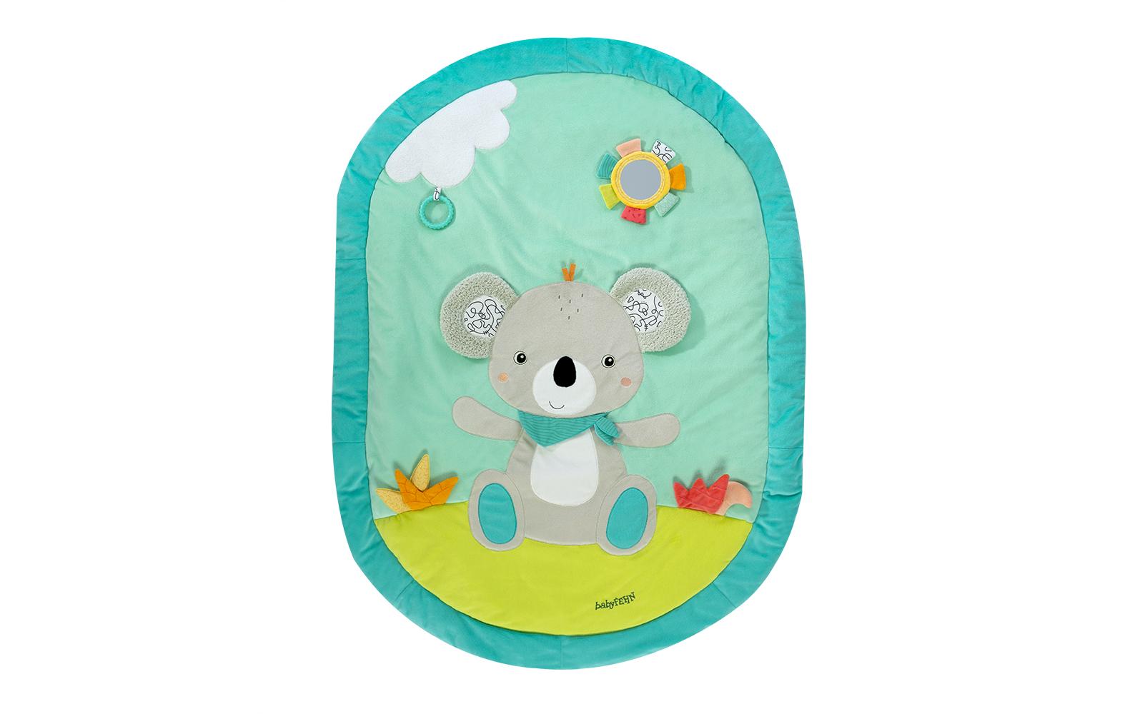 fehn Krabbeldecke mit Spielbogen DoBabyDoo Koala
