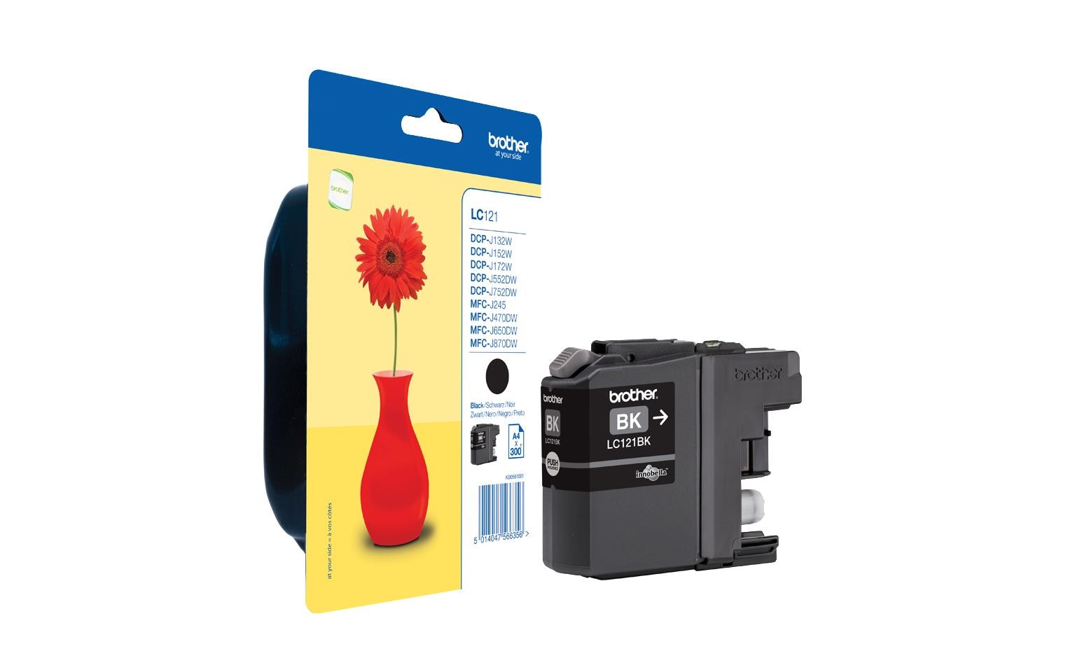 Brother Tinte LC-121BK Black Brother Tinte LC-121BK Black