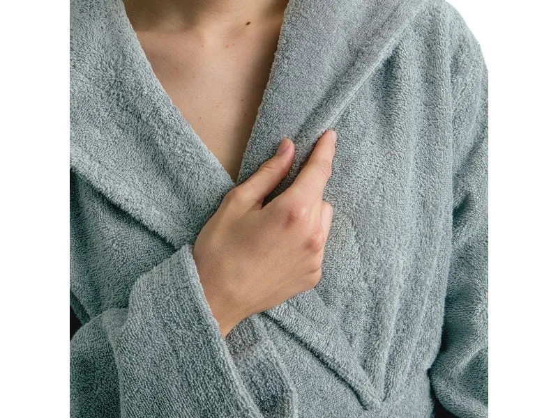 Möve Bademantel Superwuschel XL, Grün