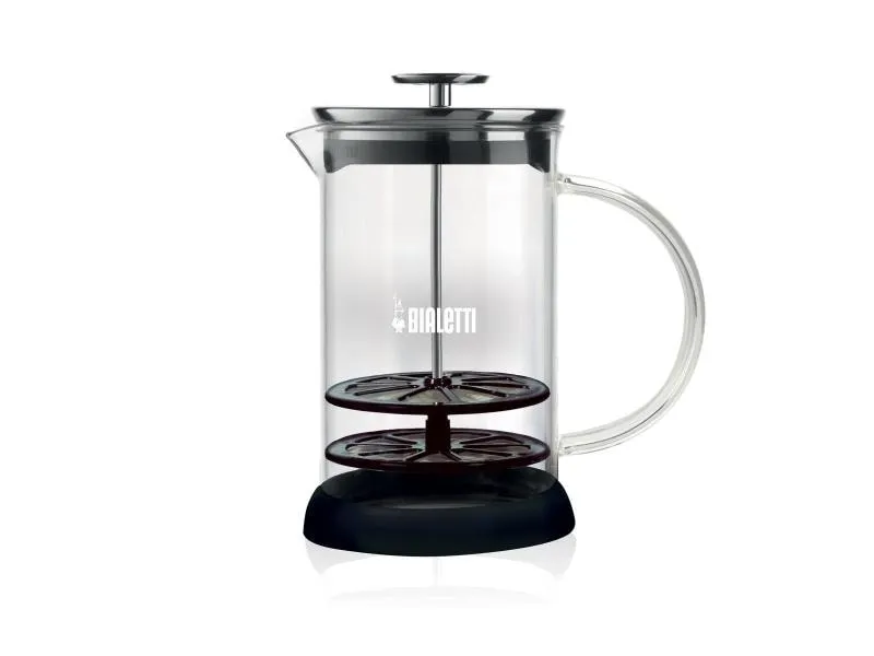 Bialetti Milchschäumer Schwarz/Transparent Bialetti Milchschäumer Schwarz/Transparent