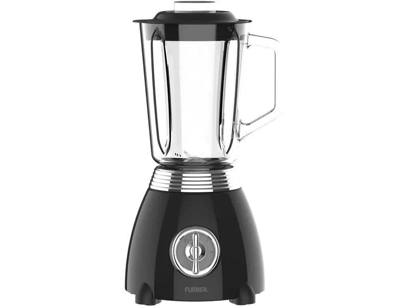 FURBER Standmixer Brando Schwarz glanz