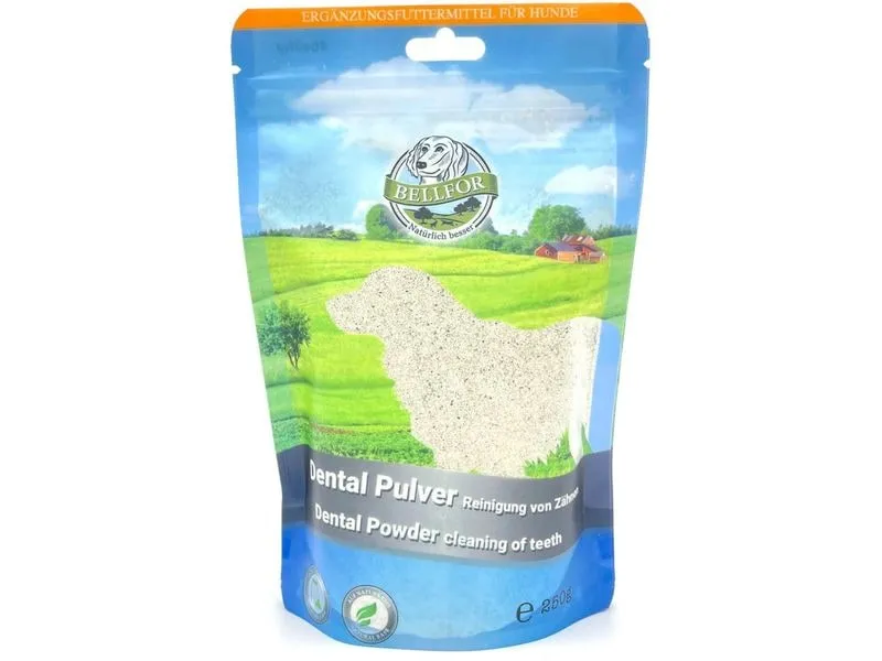 Bellfor Hunde-Nahrungsergänzung Dental – Pulver 250 g Bellfor Hunde-Nahrungsergänzung Dental – Pulver 250 g