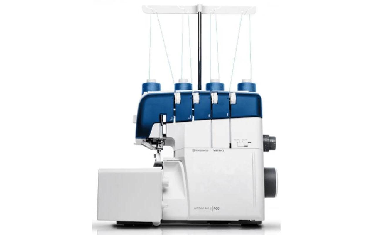 Husqvarna Overlock-Maschine Amber Air S400 Weiss