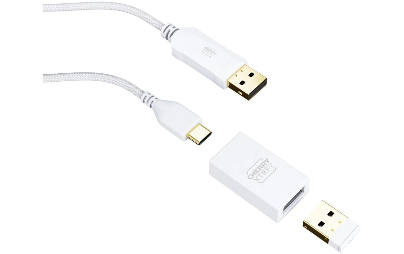 Cherry Gaming-Maus XTRFY M68 Weiss