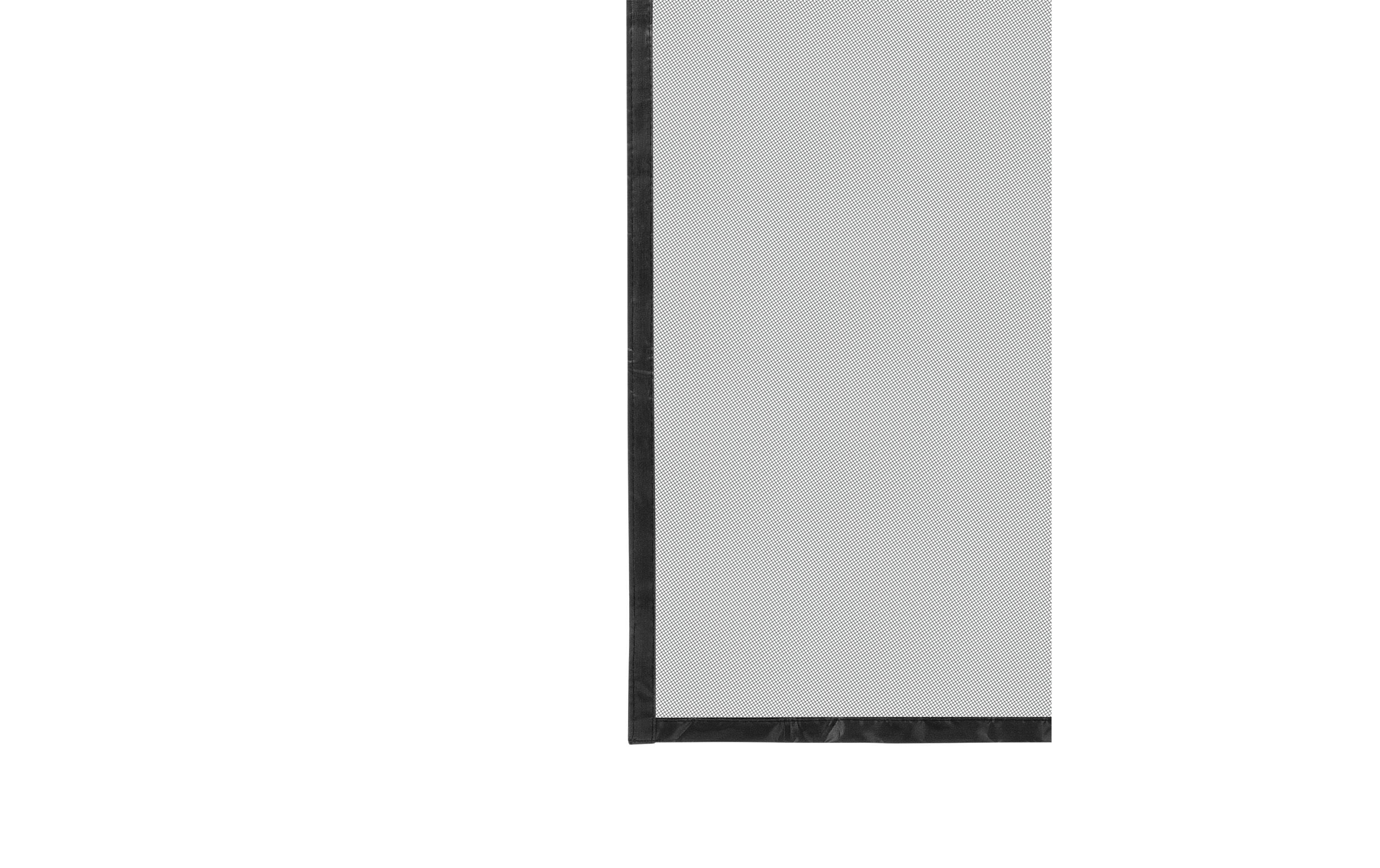 EASYmaxx Tür-Moskitonetz Strong Click, 100 x 210 cm, schwarz