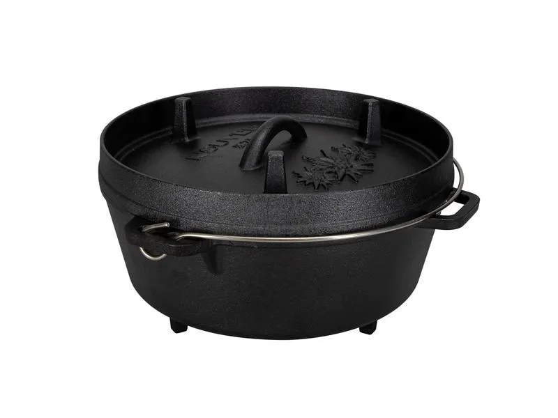 Nouvel Grilltopf Dutch-Oven, 5.7 l, Schwarz