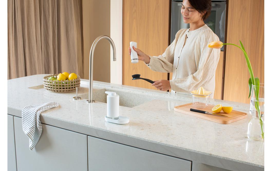 Brabantia Seifenspender-Set Sink Style 400 ml, Weiss