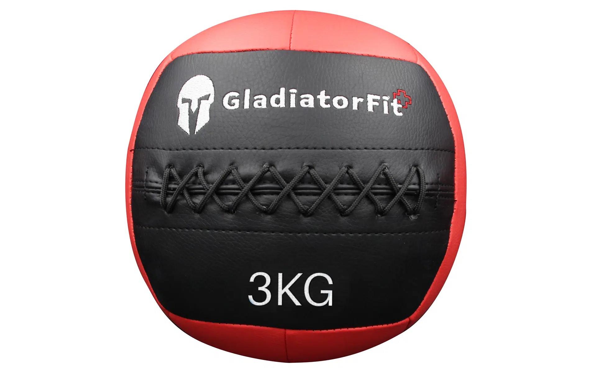 Gladiatorfit Medizinball Ultra-strapazierfähiger Wall Ball 3 kg