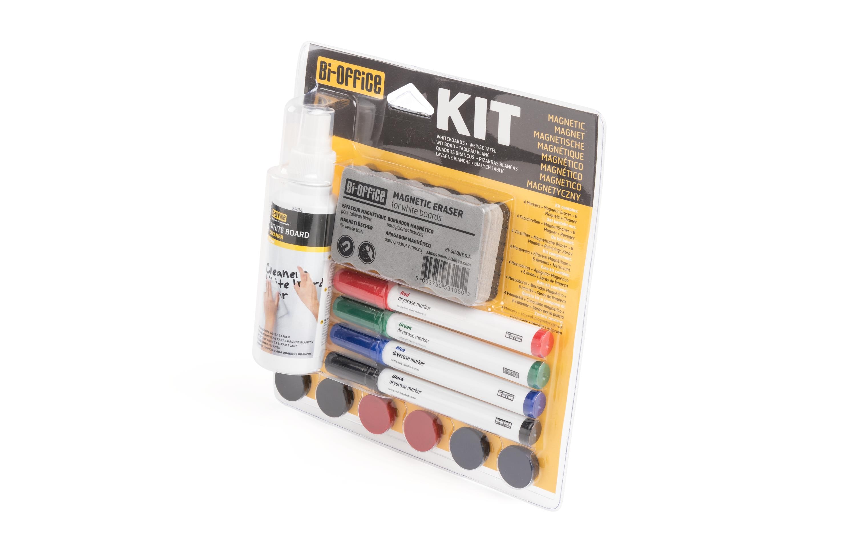 Bi-Office Whiteboard-Marker Earth-it Set