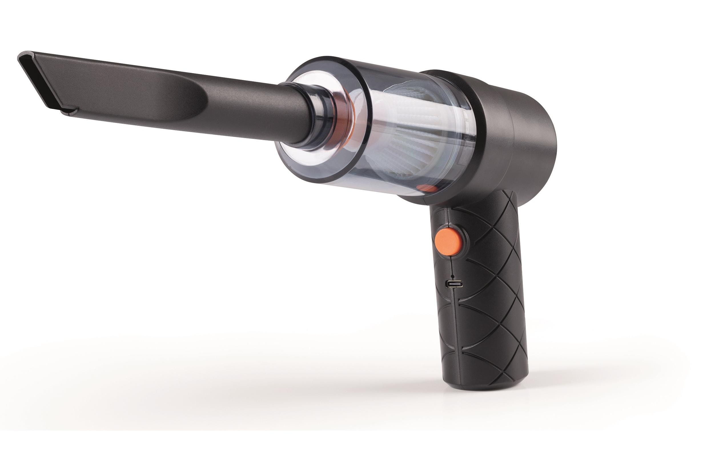 CLEANmaxx Akku-Handsauger Orange/Schwarz