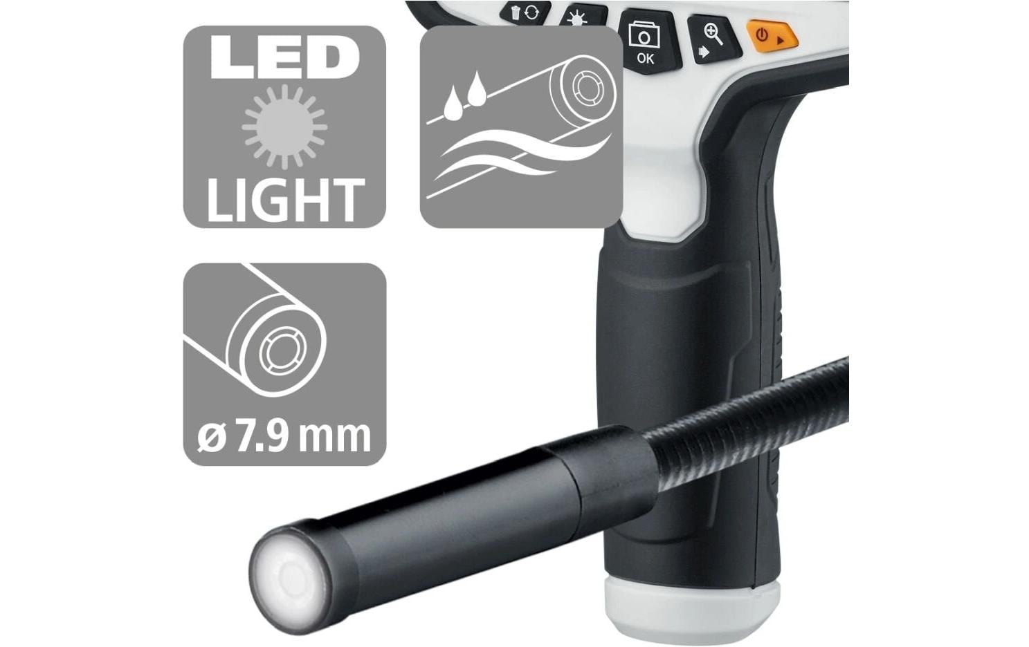 Laserliner Endoskopkamera VideoScope XXL 5 m Sonde, LED-Beleuchtung