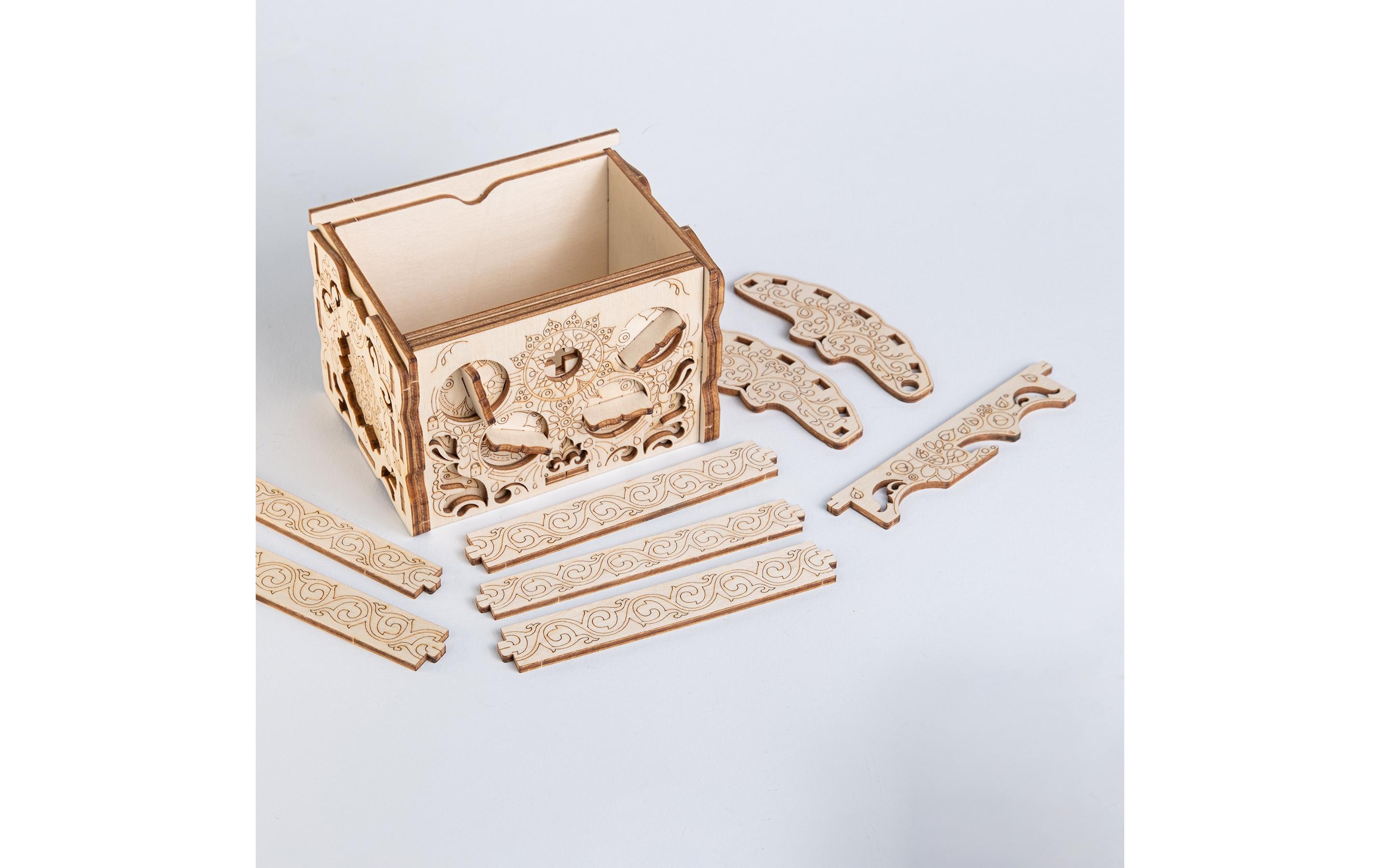 Escape Welt Rätselspiel Secret Box «Treasure»