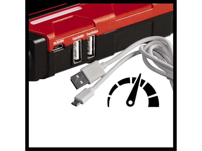 Einhell Automotive Starterbatterie mit Ladefunktion CE-JS 8 / 12 V/200A Einhell Automotive Starterbatterie mit Ladefunktion CE-JS 8 / 12 V/200A