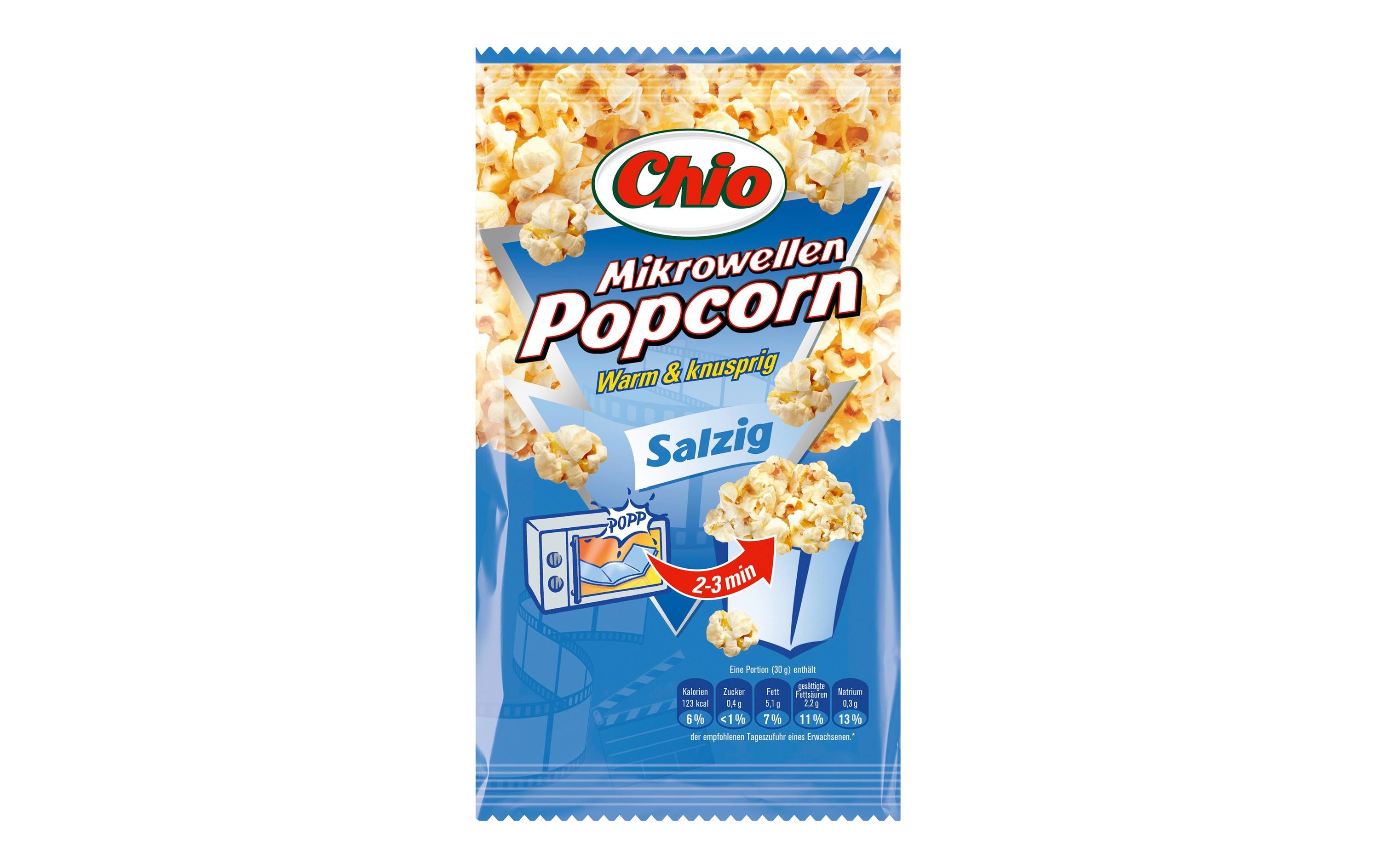 Chio Mikrowellen Popcorn salzig 100 g Chio Mikrowellen Popcorn salzig 100 g