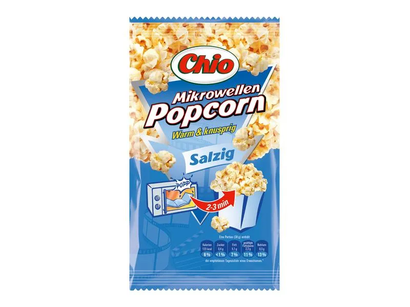 Chio Mikrowellen Popcorn salzig 100 g Chio Mikrowellen Popcorn salzig 100 g