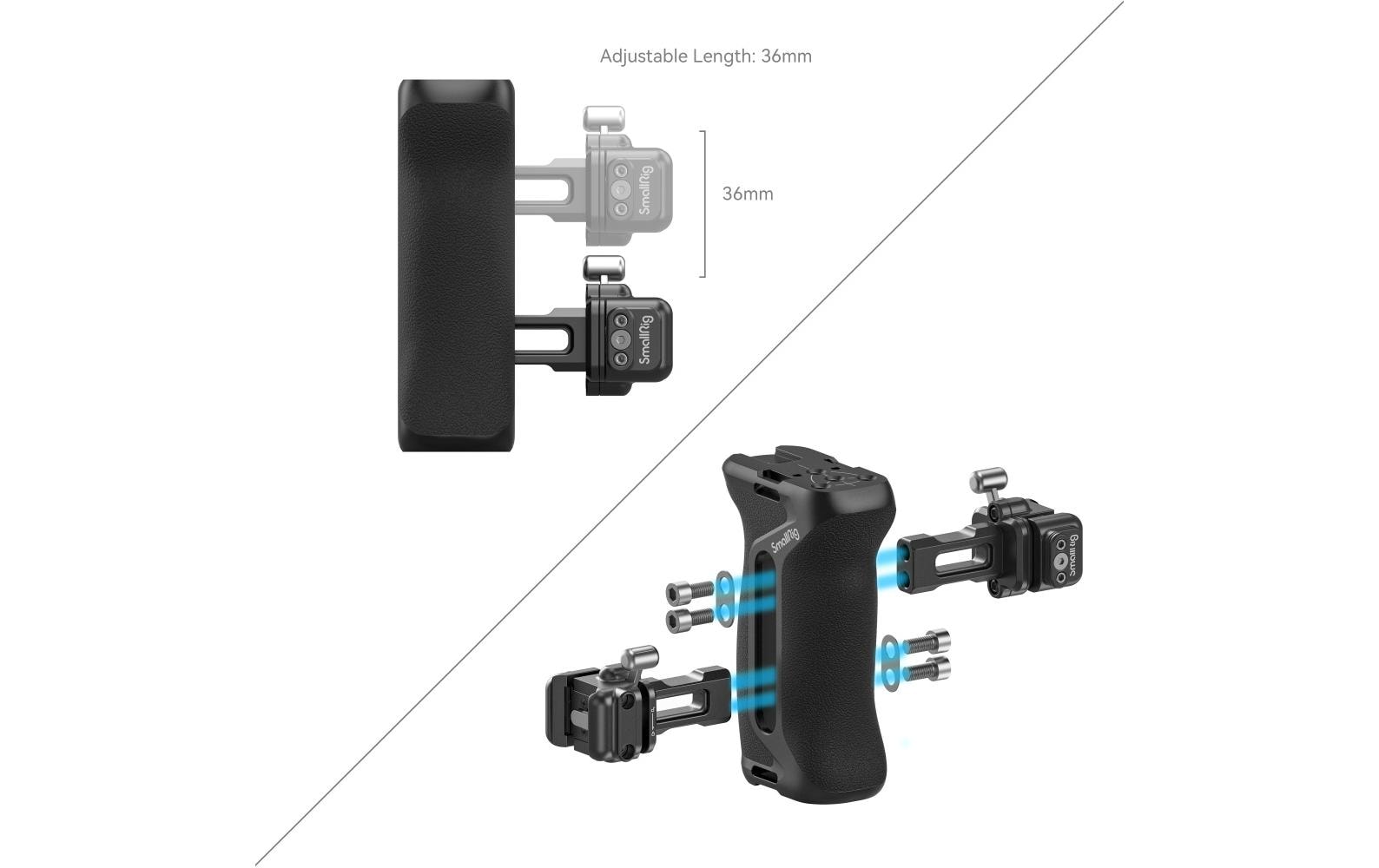 Smallrig Haltegriff Snap-on Quick Lock NATO