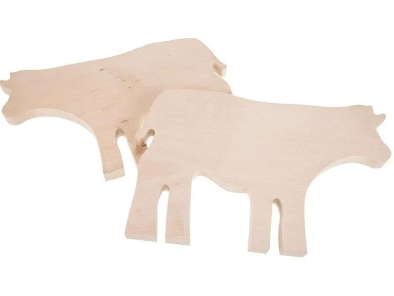 creanorm Schneidebrett Buche in Kalb Form, 35 x 22.5 x 2 cm creanorm Schneidebrett Buche in Kalb Form, 35 x 22.5 x 2 cm