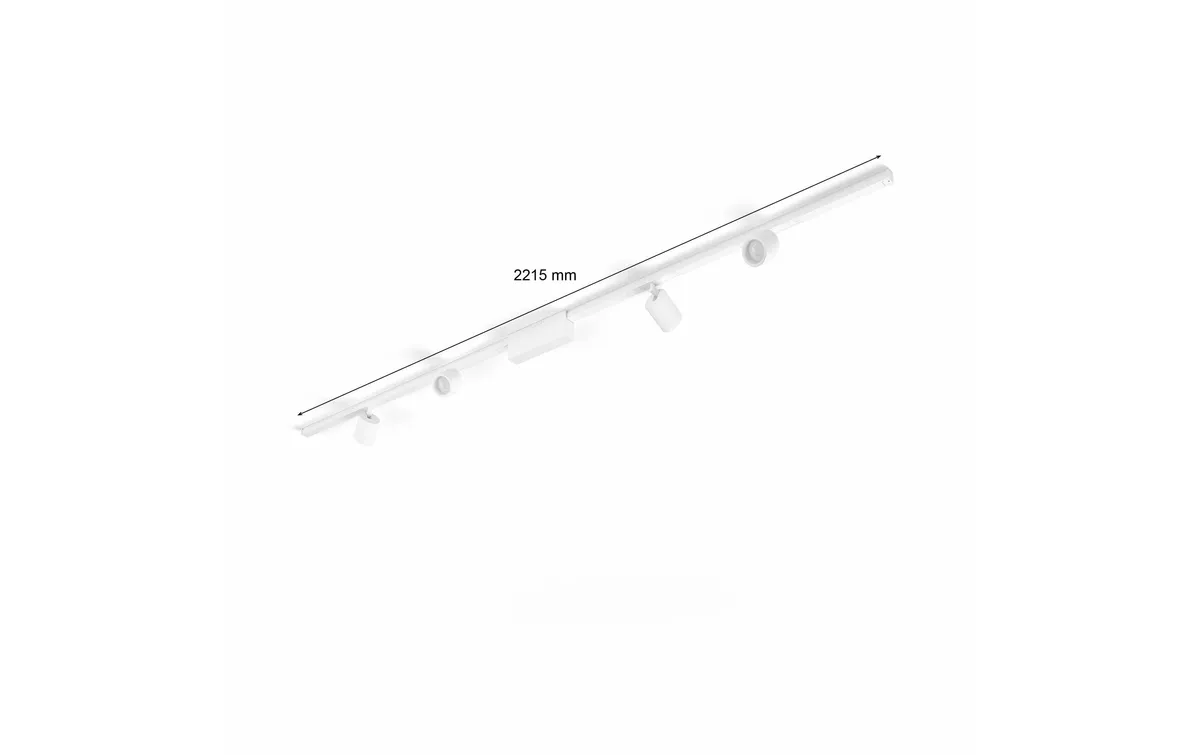 Philips Hue Perifo Basis-Set Deckenleuchte 4 Spots Weiss Philips Hue Perifo Basis-Set Deckenleuchte 4 Spots Weiss