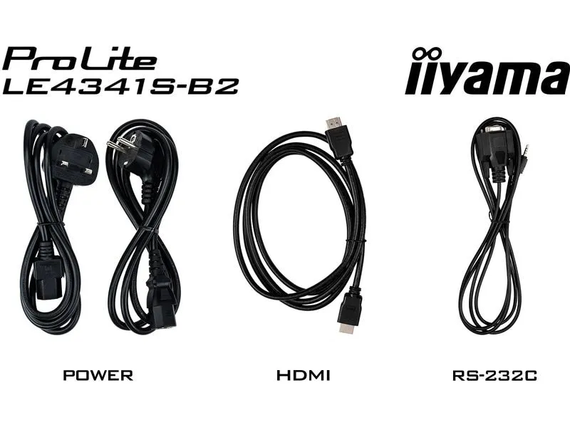 iiyama Public Display ProLite LE4341S-B2 42.5 iiyama Public Display ProLite LE4341S-B2 42.5