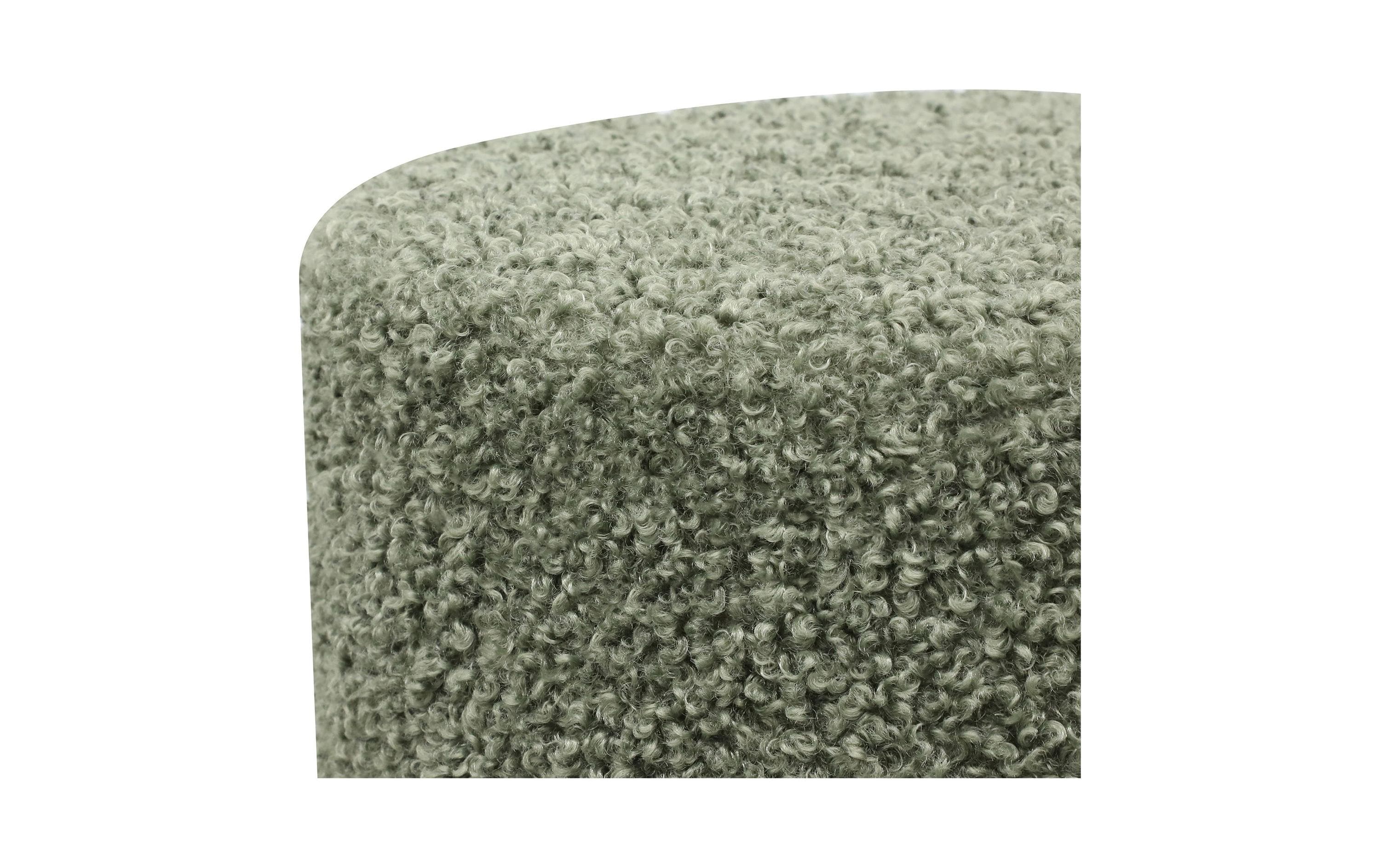 House Nordic Ejby Pouf 34 x 36 cm, Grün