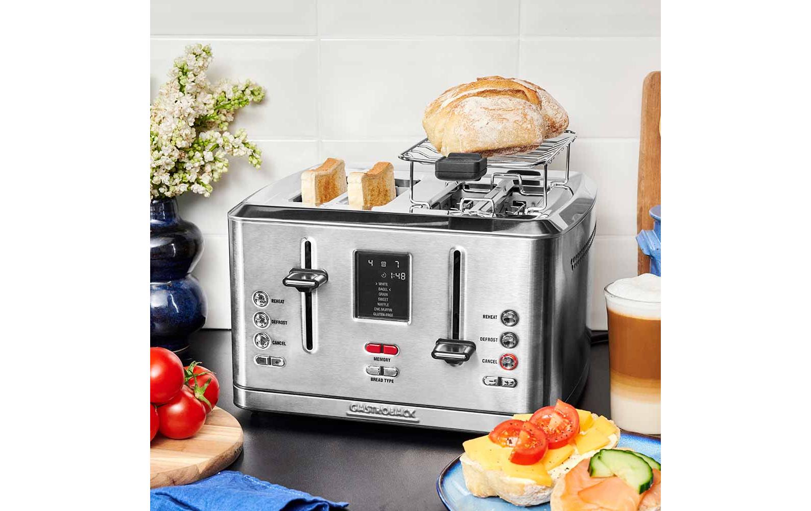 Gastroback Toaster Digital 4S Silber