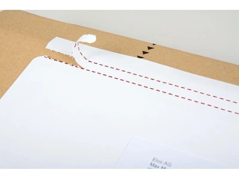 ELCO Dokumententasche aus Papier C5/6 Fenster rechts, 250 Stück ELCO Dokumententasche aus Papier C5/6 Fenster rechts, 250 Stück