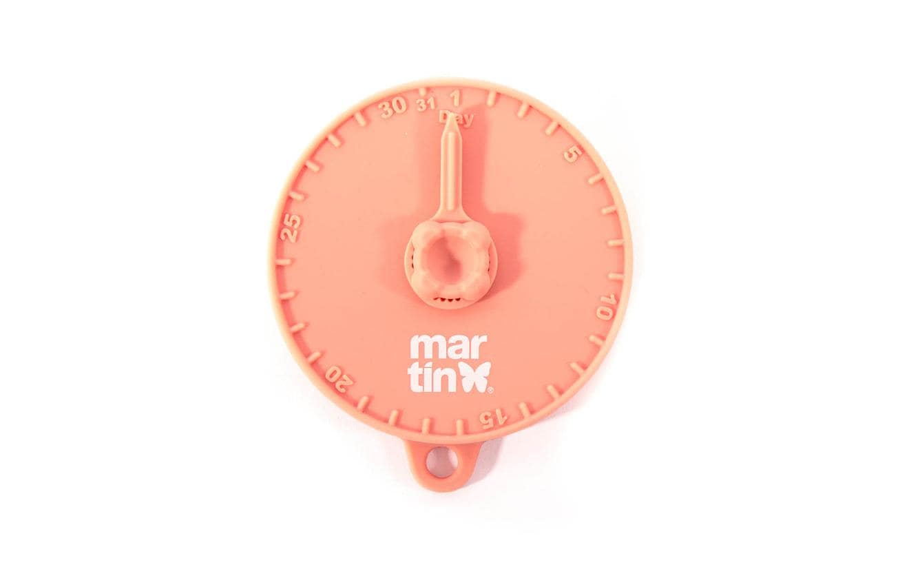 Martin Sellier Dosendeckel mit Zeiger Ø10 cm Rosa Martin Sellier Dosendeckel mit Zeiger Ø10 cm Rosa