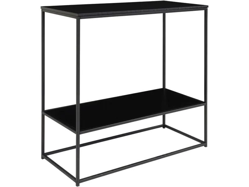 House Nordic Konsolentisch Vita 80 x 80 cm, Schwarz House Nordic Konsolentisch Vita 80 x 80 cm, Schwarz