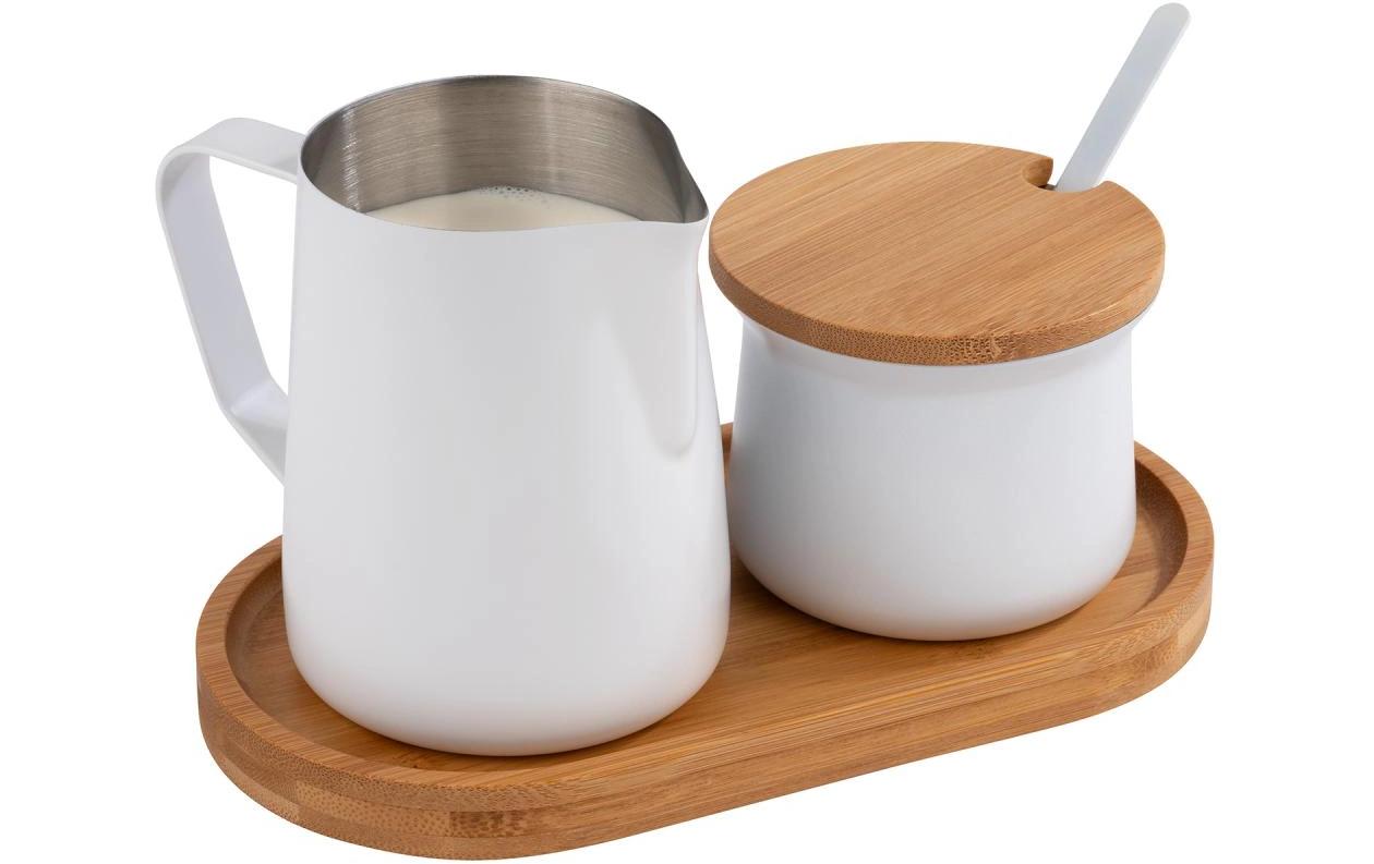 APS Zucker & Milch Set Miluro Braun/Weiss
