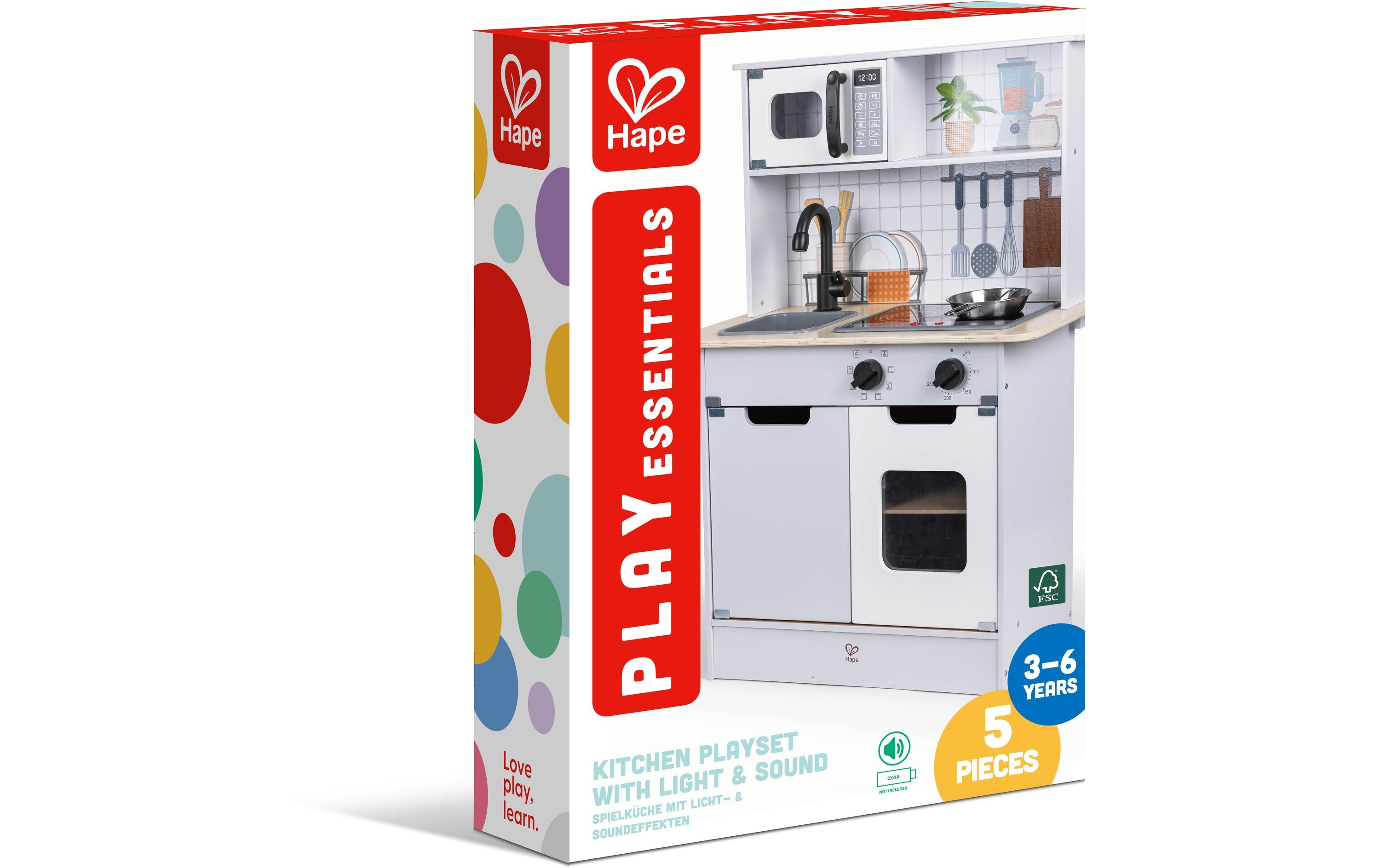 Hape Moderne Küche mit Licht und Kochgeräuschen