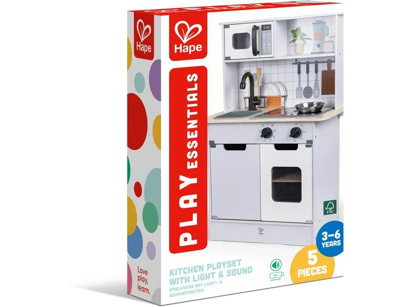 Hape Moderne Küche mit Licht und Kochgeräuschen