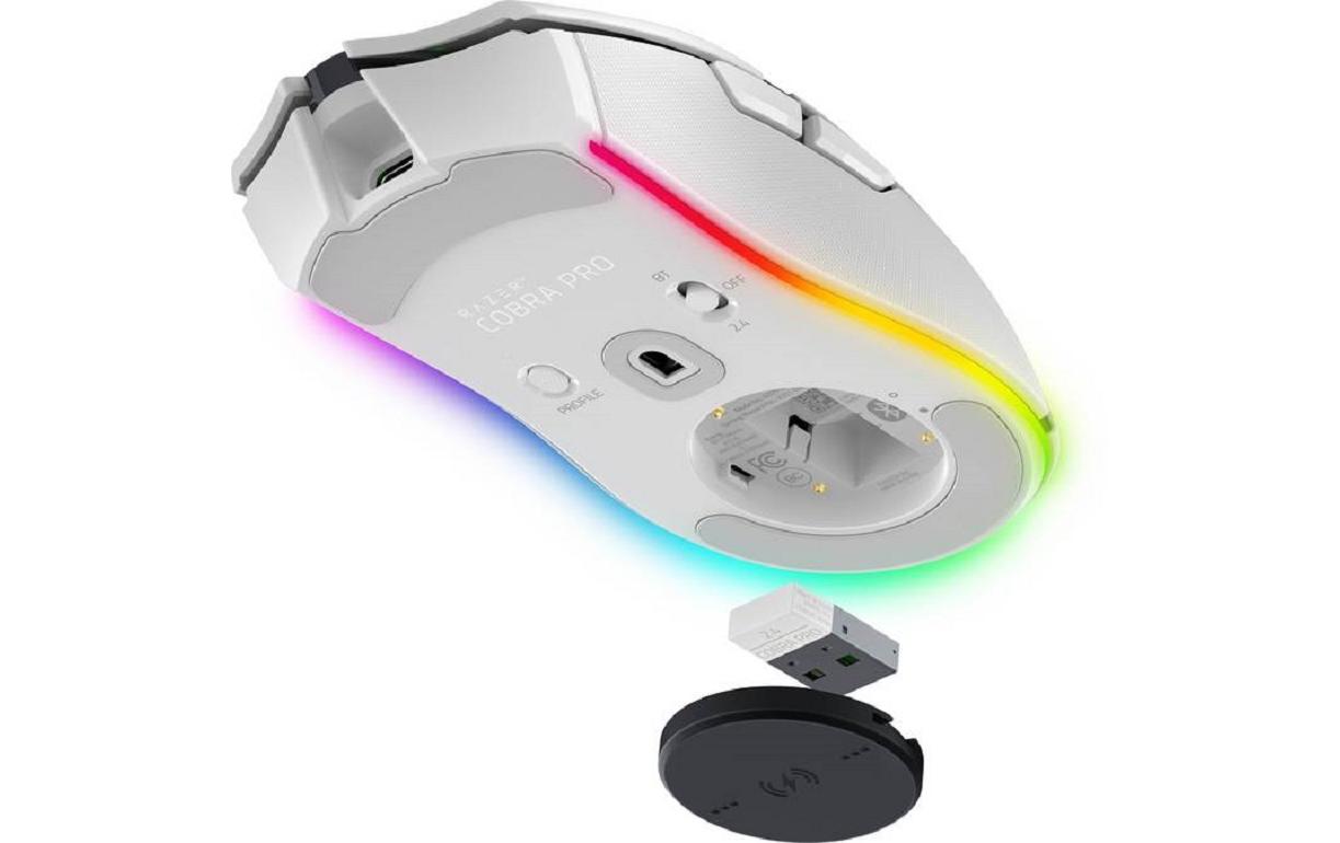 Razer Gaming-Maus Cobra Pro Weiss