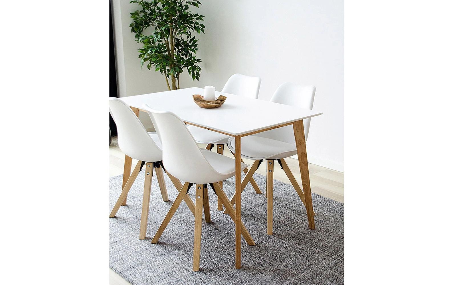 House Nordic Tisch Vojens 120 x 75 cm, Braun/Weiss House Nordic Tisch Vojens 120 x 75 cm, Braun/Weiss