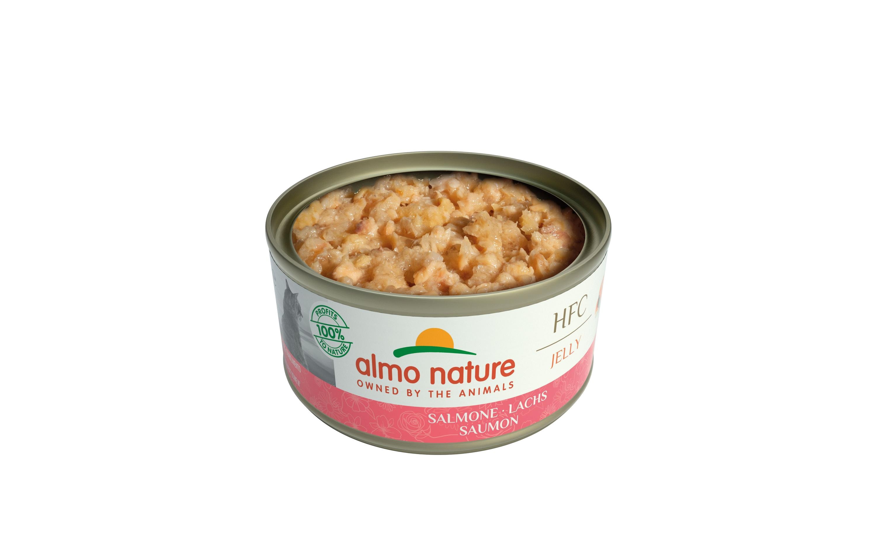 Almo Nature Nassfutter HFC Jelly Cat Lachs 70 g