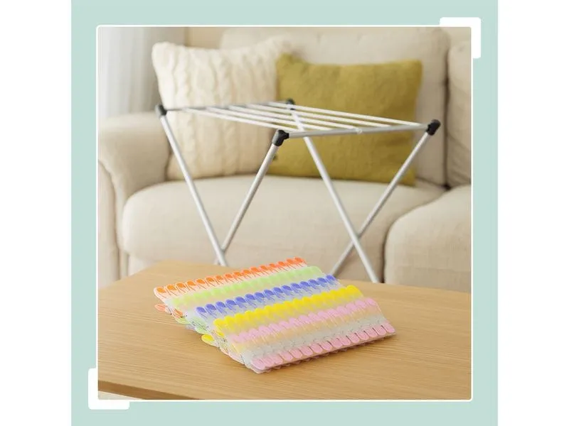 relaxdays Wäscheklammern Soft-Grip 75 Stück relaxdays Wäscheklammern Soft-Grip 75 Stück
