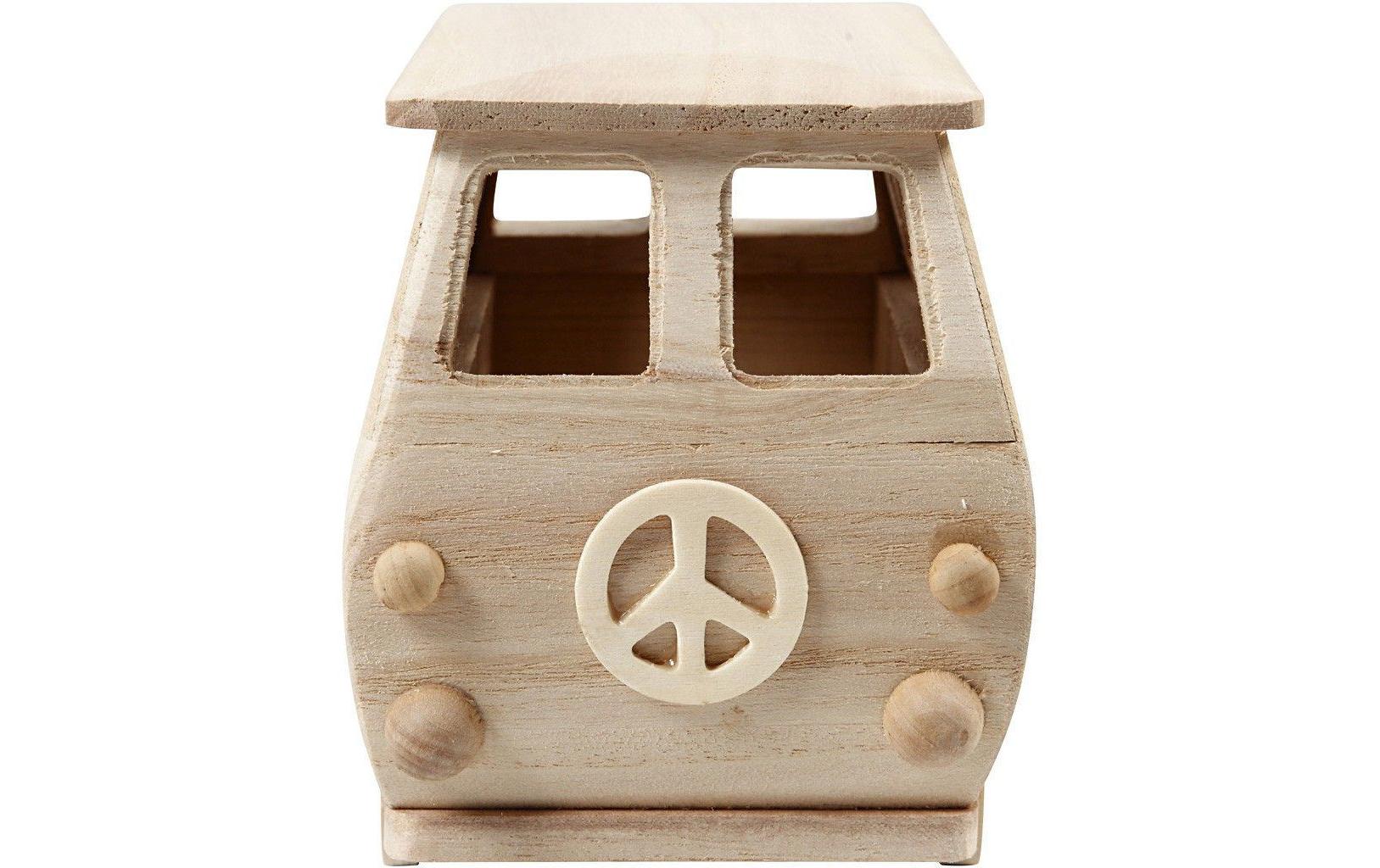 Creativ Company Mini-Fahrzeug Bus 17 x 10 x 13 cm