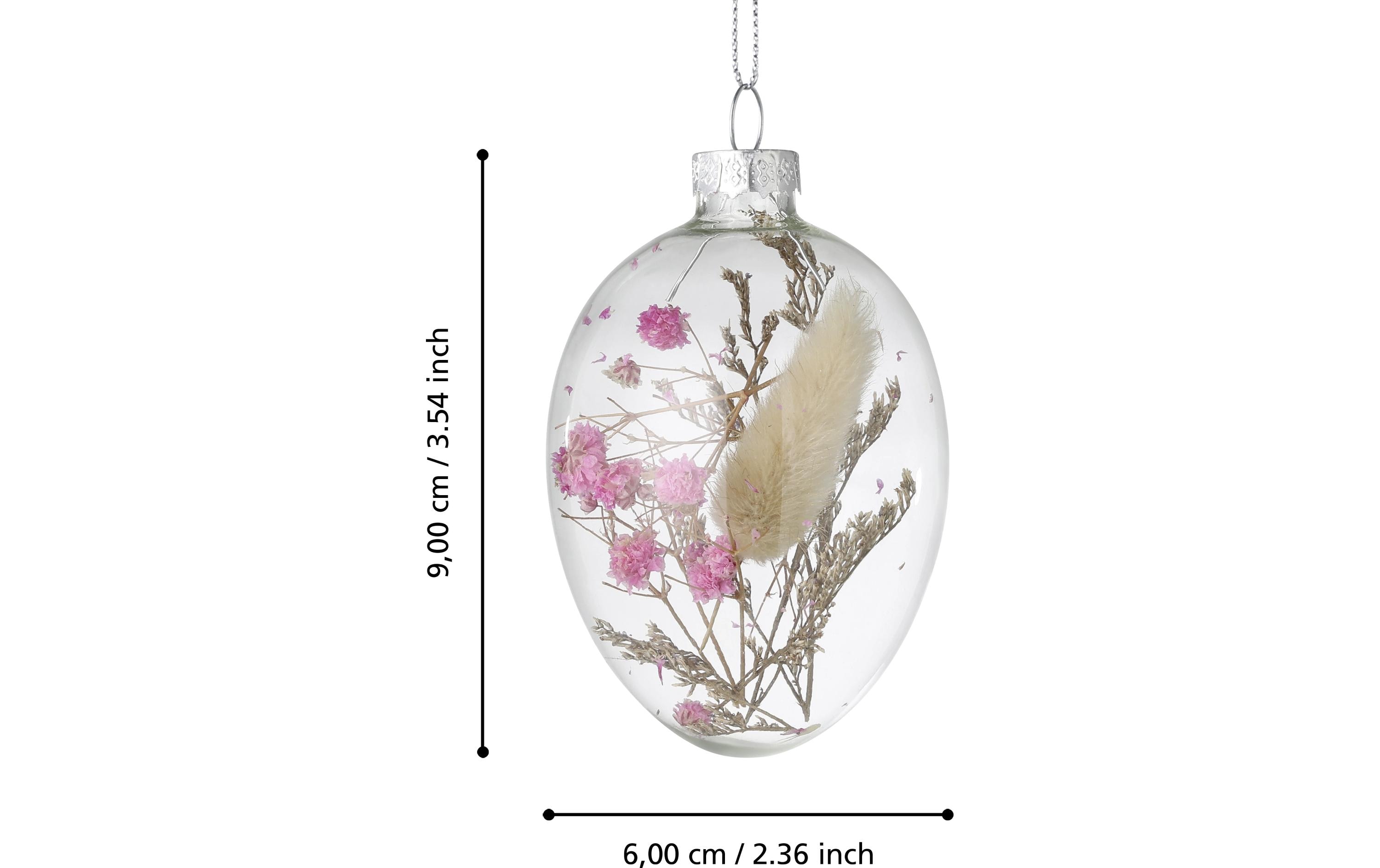 EGLO Aufhänger Fintry 12 Stück, Rosa/Transparent