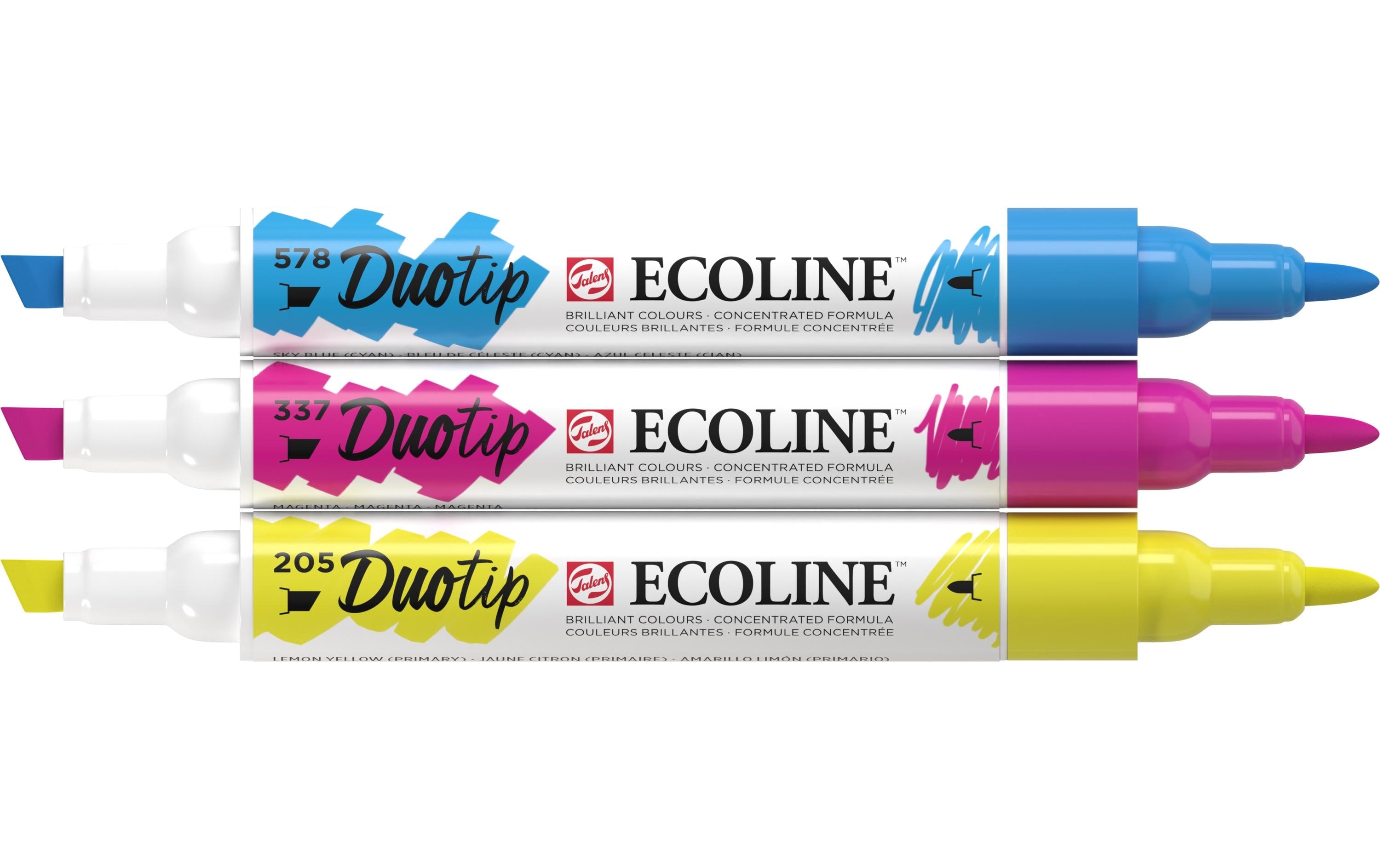 Talens Filzstift Duotip Primary 3 Stück