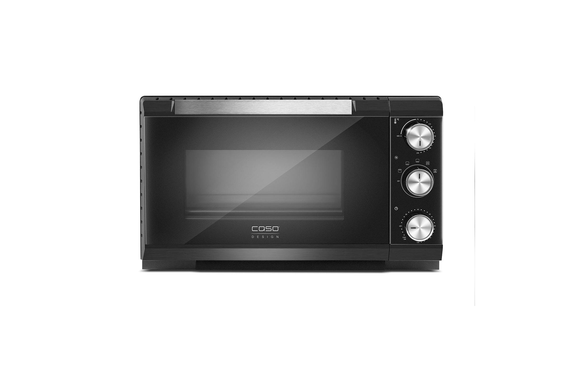 Caso Backofen TO 20 20 l, Schwarz