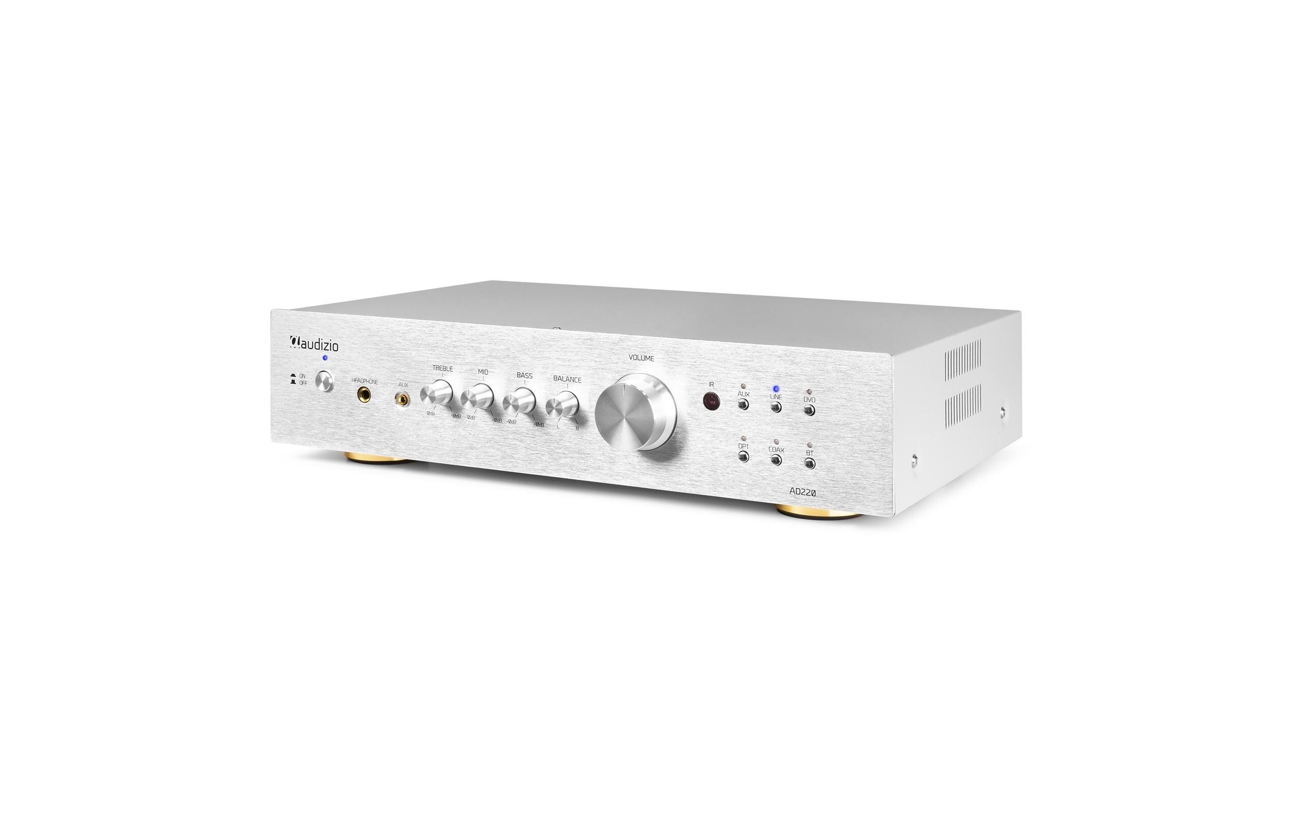 Audizio Stereo-Verstärker AD220A Silber Audizio Stereo-Verstärker AD220A Silber