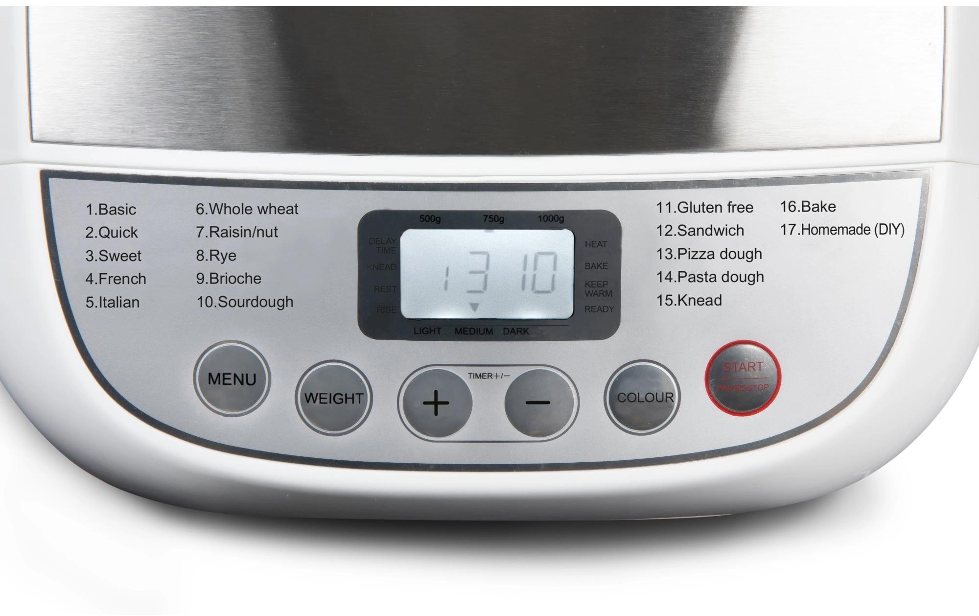 Domo Brotbackmaschine B3976 Weiss