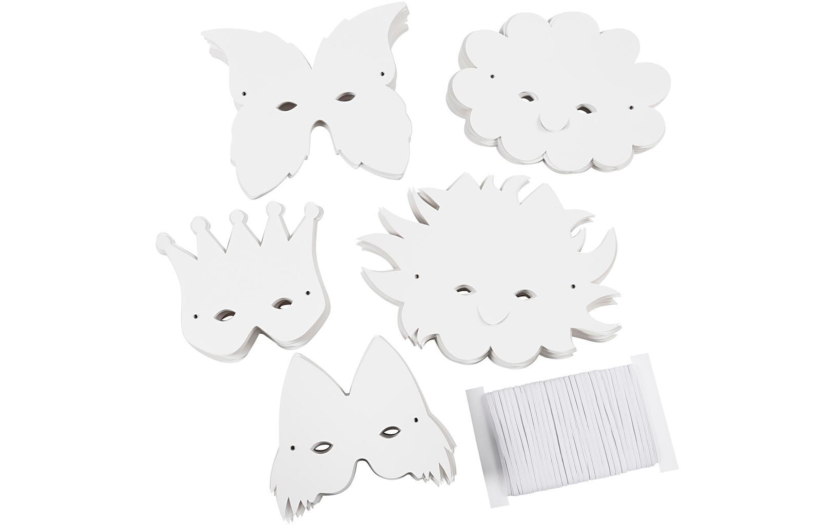 Creativ Company Partyaccessoire Masken 100 Stück