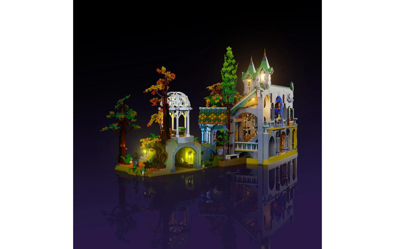 Light My Bricks LED-Licht-Set für LEGO® Der Herr der Ringe Bruchtal 10316