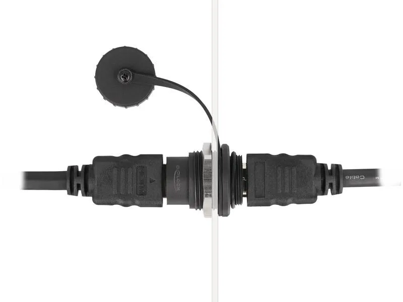 Delock HDMI-A Einbaubuchse IP67 staub- & wassserdicht Delock HDMI-A Einbaubuchse IP67 staub- & wassserdicht
