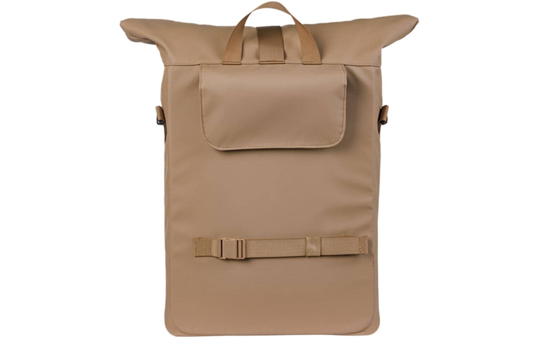 BASIL Gepäckträgertasche Brooklyn MIK Hooks, 17 l, sandfarben