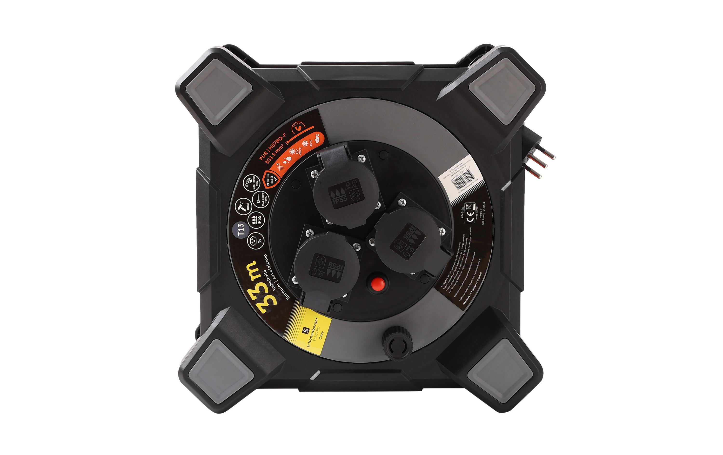 Schönenberger Kabelbox Kunststoff T13 IP55 33m 3 x T13