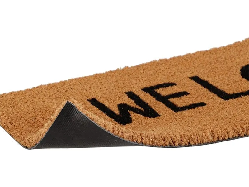 Esschert Design Fussmatte «Welcome» 25 cm x 75 cm