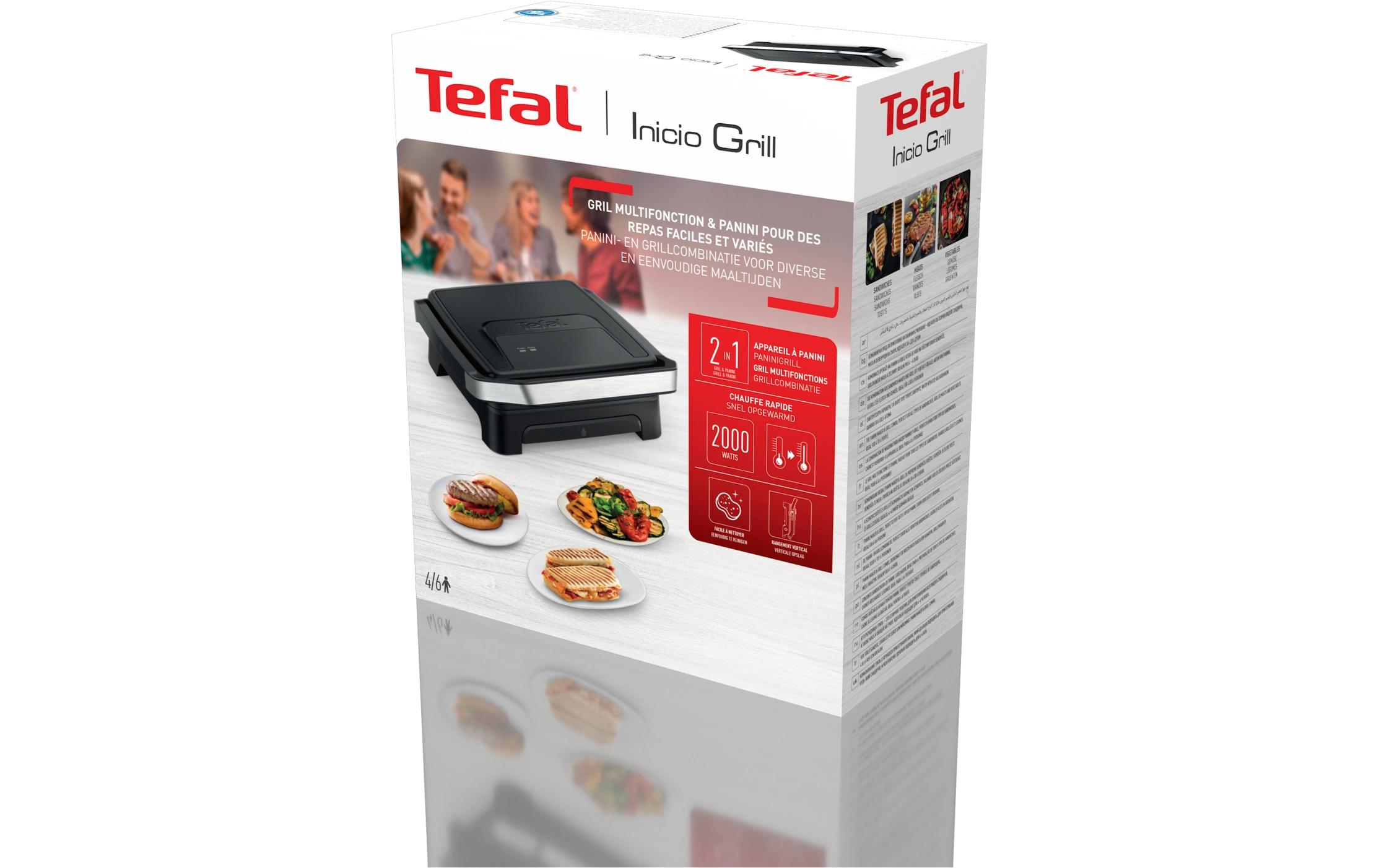 Tefal Kontaktgrill Inicio Classic GC2718 2000 W